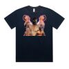 5052 Men's Block Oversized Tee Thumbnail